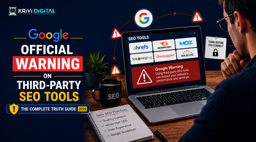 google third party seo tools warning krivi digital 2026